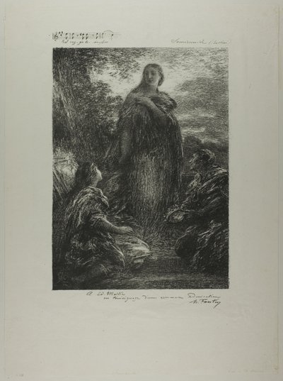 Semiramis av Ignace Henri Jean Fantin-Latour