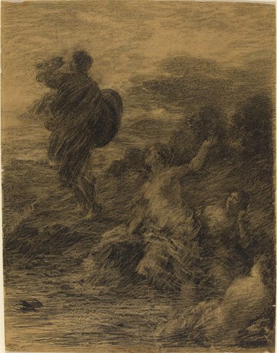 Siegfried och Rhenjungfrun av Ignace Henri Jean Fantin-Latour