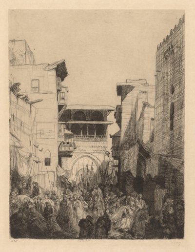 Gata i Kairo av Ignace Henri Jean Fantin-Latour