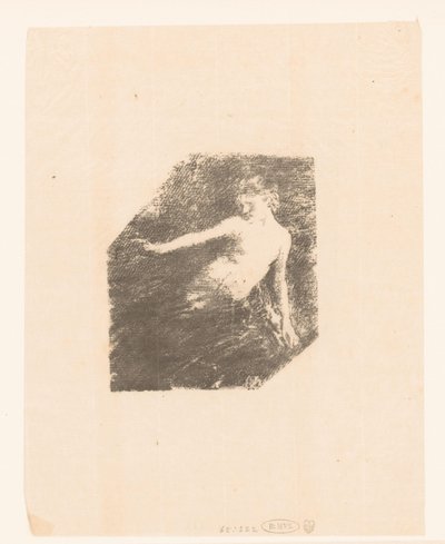 Studie av en naken kvinna av Ignace Henri Jean Fantin Latour