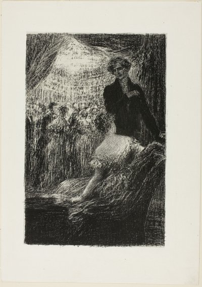 Fantastic Symphony: A Ball, från Hector Berlioz, hans liv och verk av Ignace Henri Jean Fantin-Latour