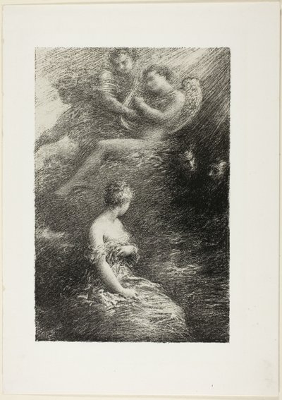 Fausts fördömelse: Marguerites utseende av Ignace Henri Jean Fantin-Latour