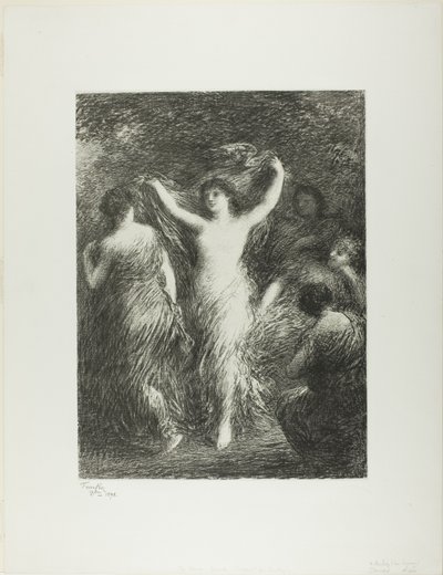Dansen av Ignace Henri Jean Fantin-Latour