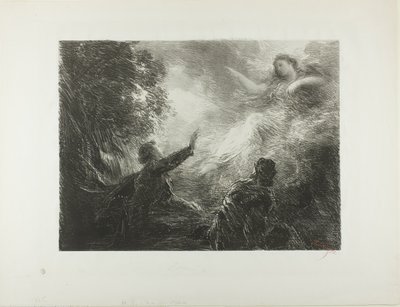 Alpernas älva av Ignace Henri Jean Fantin-Latour