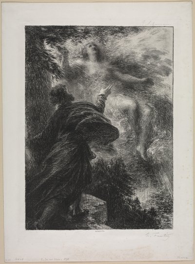 The Fairy of the Alps, 1885. av Ignace Henri Jean Fantin Latour