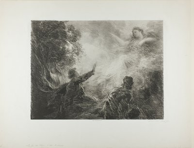 The Fairy of the Alps, första plattan av Ignace Henri Jean Fantin Latour