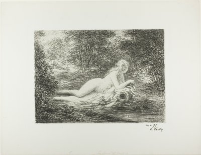 Våren i skogen av Ignace Henri Jean Fantin Latour