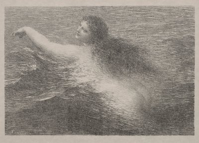 Vattengeniet av Ignace Henri Jean Fantin Latour