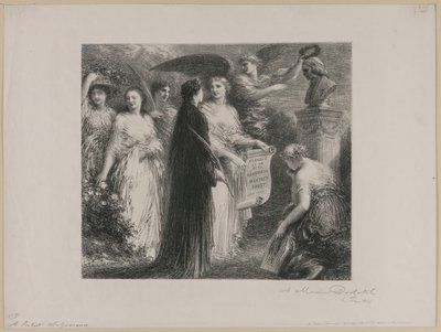 Till Robert Schumann, 1894. av Ignace Henri Jean Fantin Latour