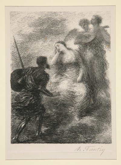 Visionen av Oberon av Ignace Henri Jean Fantin Latour