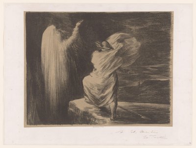 Wotan tillkallar jordgudinnan Erda Evocation d