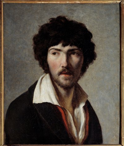 Porträtt av målaren Maurice Quay (1779 -1803). Målning av Henri Francois Riesener (1767-1828) av Henri Francois Riesener