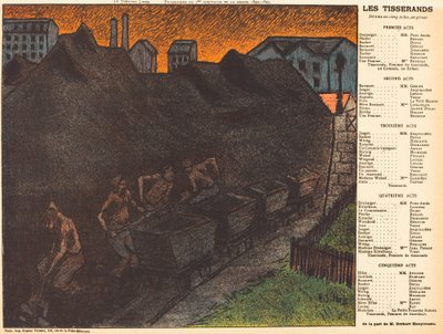 The Weavers av Henri-Gabriel Ibels