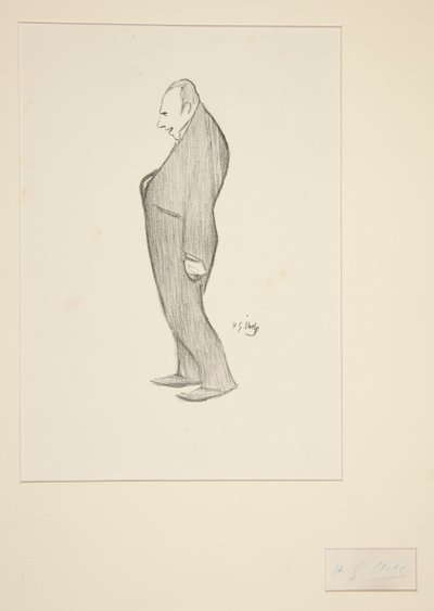 Stående man av Henri-Gabriel Ibels