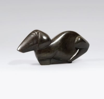 Hund, av Henri Gaudier-Brzeska