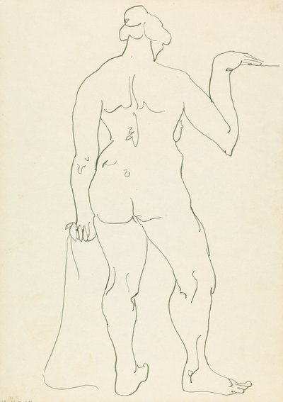 Stående kvinnlig figur av Henri Gaudier-Brzeska
