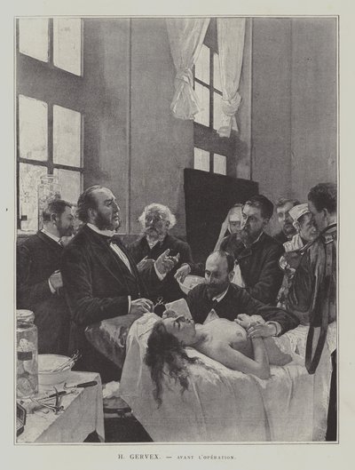 Avant lOperation (före operationen) av Henri Gervex