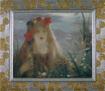 Ophelia (målning på duk) av Henri Gervex