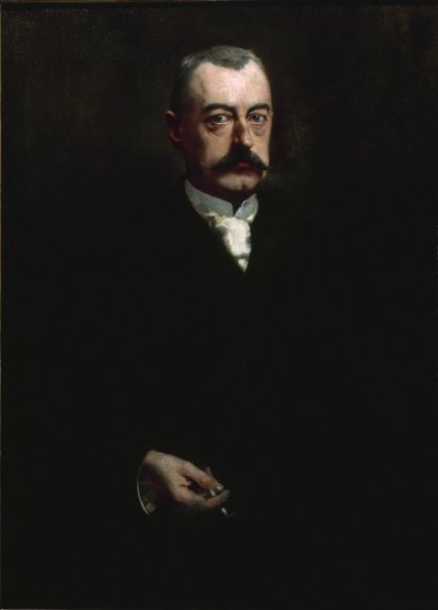 Porträtt av Pierre Waldeck-Rousseau 1846-1904, ca 1894. av Henri Gervex