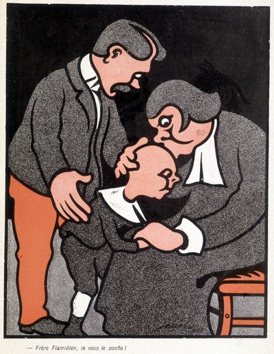 Frère Flamidien, je vous le confie - av Henri Gustave Jossot (1866-1951), i "L