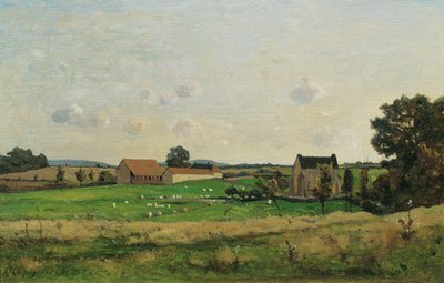 The Estate of Saulce (Inst. Gonne) av Henri Joseph Harpignies