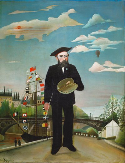 Moi-meme av Henri J.F. (1844 1910) Rousseau