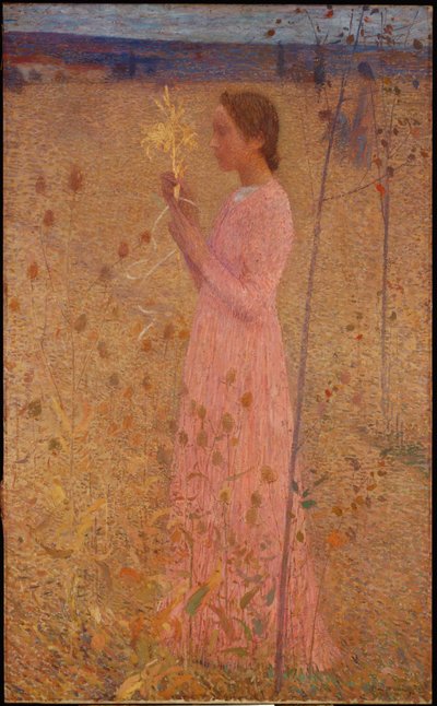 Harmony (målning på duk) av Henri Jean Guillaume Martin
