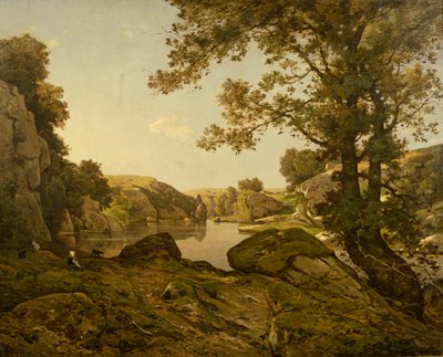 Vargsprånget av Henri Joseph Harpignies