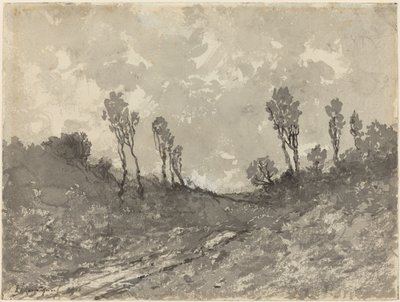 Väg vid Hérisson av Henri Joseph Harpignies