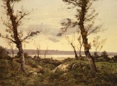 The Estuary, 1895 av Henri Joseph Harpignies