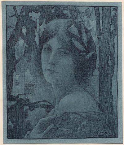 Söta natt, 1899. av Henri Jules Guinier