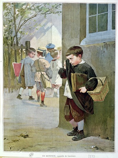 I förvar, 1889 av Henri Jules Jean Geoffroy