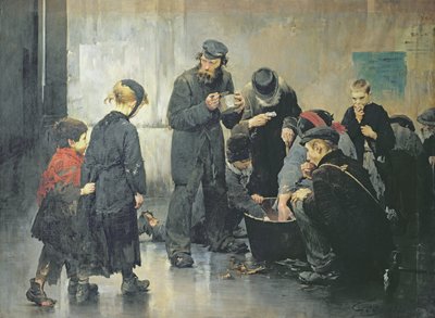 Den svältande av Henri Jules Jean Geoffroy