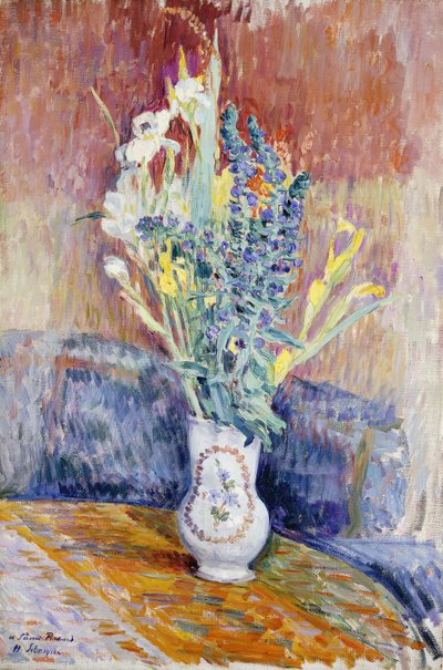 Blombukett; Blombukett, av Henri Lebasque