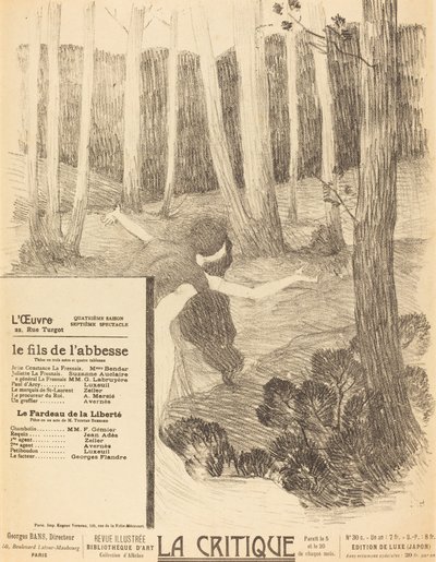 Abbedissans Son; Frihetens börda av Henri Lebasque