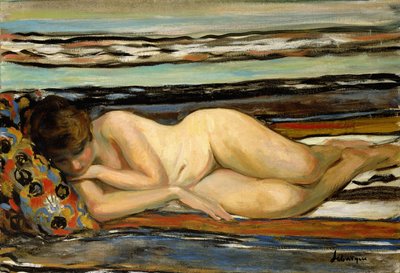 Naken kvinna som sover; Nu Allonge, av Henri Lebasque