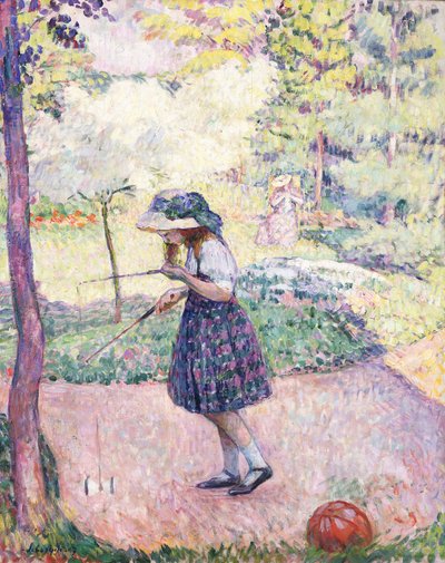 Diabolo-spelet av Henri Lebasque