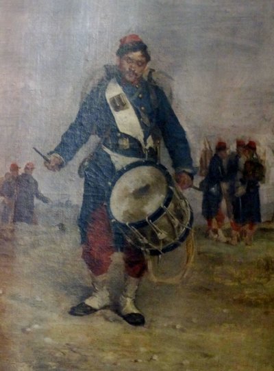 Franska:  Le Tambour av Henri-Louis Dupray
