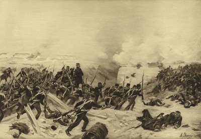 Belägring av Sebastopol, 1854-1855 (gravyr) av Henri Louis Dupray