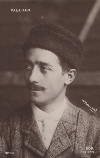 Louis Paulhan (svartvitt foto) av Henri Manuel