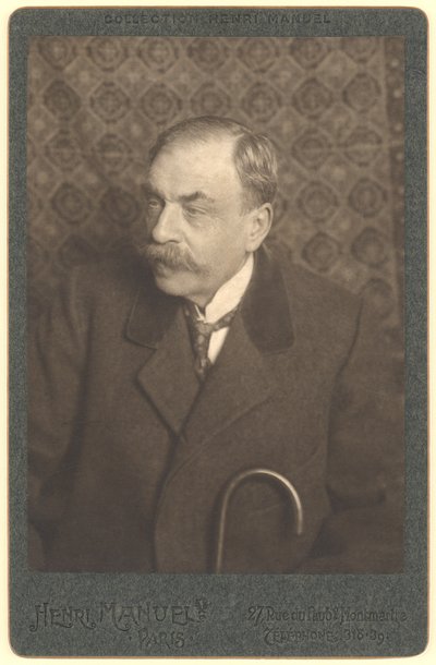 Marcel Prevost (1862-1941) (s/v foto) av Henri Manuel