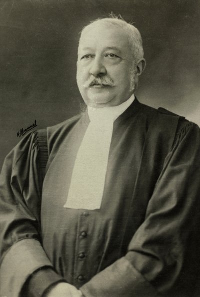 Porträtt av Albert Salle (foto) av Henri Manuel