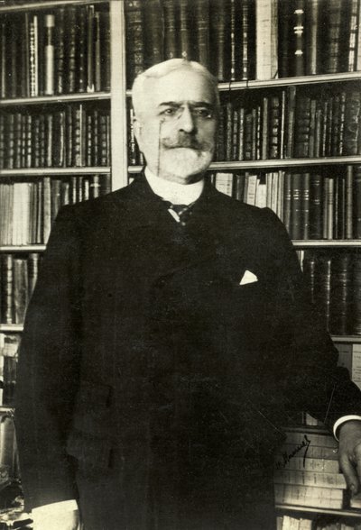 Porträtt av Edouard Robin (foto) av Henri Manuel