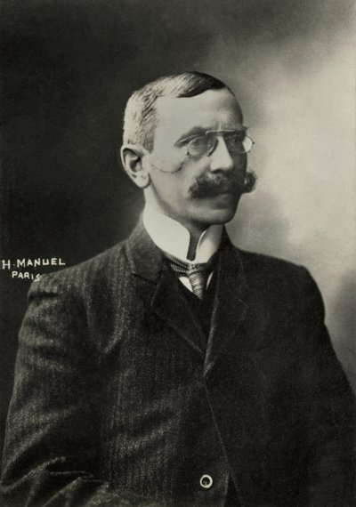 Porträtt av den franske författaren Eugene Bertol , Graivil ( 1857 av Henri Manuel