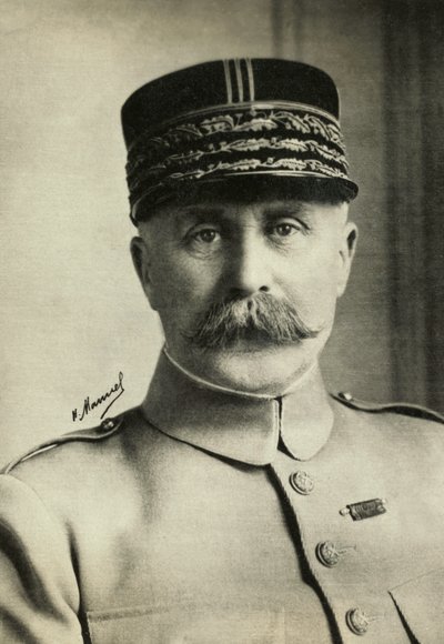 Porträtt av Marechal Petain (foto) av Henri Manuel