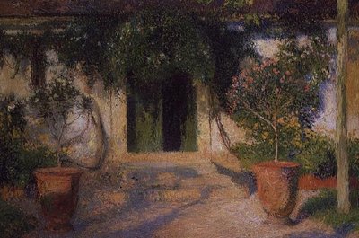 Entré till ett hus av Henri Martin
