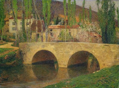 Hamlet vid bron av Henri Martin