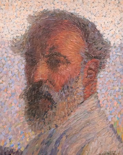 Självporträtt, ca. 1912. av Henri Martin