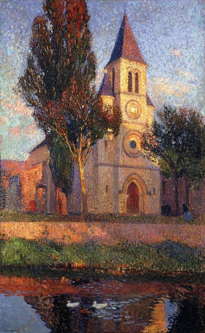 Kyrkan i Labastide du Vert; Kyrkan Labastide du Vert, av Henri Martin