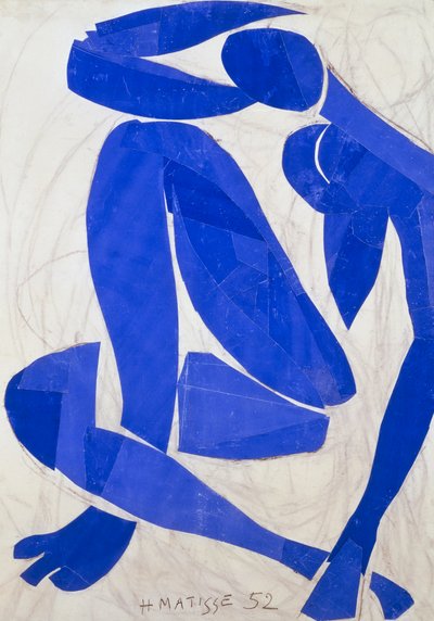 Blue Nude IV av Henri Matisse